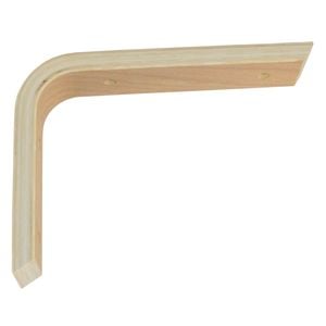 Carinya 140 x 190 x 40 x 15mm Raw Plywood Angle Bracket