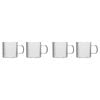 4pc Ecology 440ml Infuse Classic Glass Tea/Coffee Cups 12x9cm