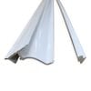 Slimline 4.75mm x 2.5m Frost 2 Piece Bath Flash