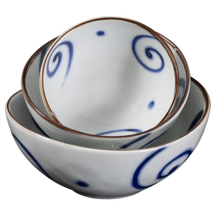 Omotenashi Uzu Karakusa Nested Bowl Set of 3
