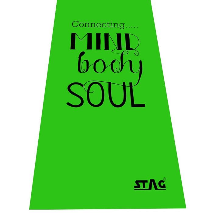 Stag Ethylene Vinyl Acetate Designer Yoga Mat, Size: 6mm