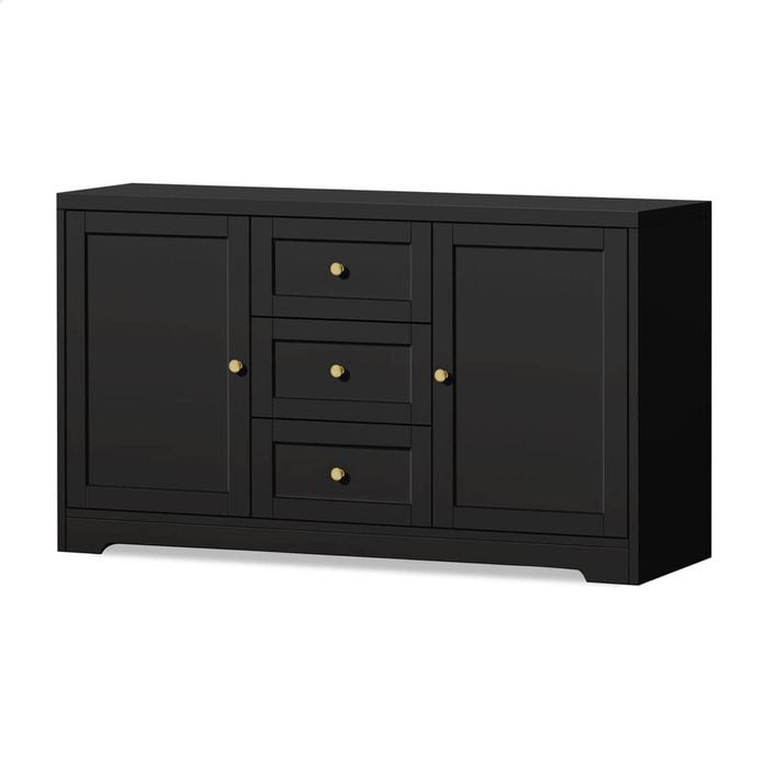 ALFORDSON Buffet Sideboard 120cm Black