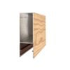 DECO 150 x 50mm 6.5m Smoked Ash DecoBatten QuickClick Cover