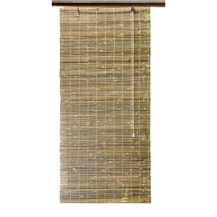 Outdoor Roman Bamboo Blind 120 x 210 cm