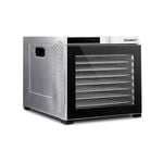 Devanti Food Dehydrators Beef Jerky Dehydrator Fruit Dryer Stainless Steel