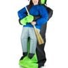 Inflatable Wicked Witch Kids Carry Me Halloween Costume - One Size