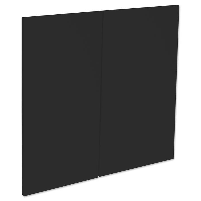 Kaboodle 600mm Molasses V Modern Rangehood Cabinet Doors - 2 Pack