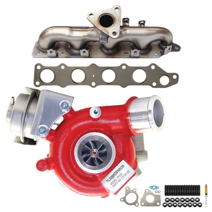 Gen1 High Flow Turbo Charger With Genuine Exhaust Manifold, Gasket & Stud Kit For Mitsubishi Asx 4n13 1.8l 1515a185