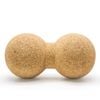 66fit Cork Peanut Massage Ball For Muscle Relief / Myofascial Release