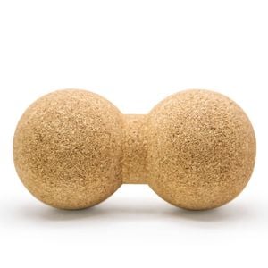 66fit Cork Peanut Massage Ball For Muscle Relief / Myofascial Release