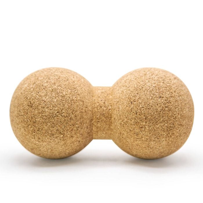 66fit Cork Peanut Massage Ball For Muscle Relief / Myofascial Release