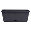 Northcote Pottery 76 x 24cm Charcoal Ribbed Self Watering Trough