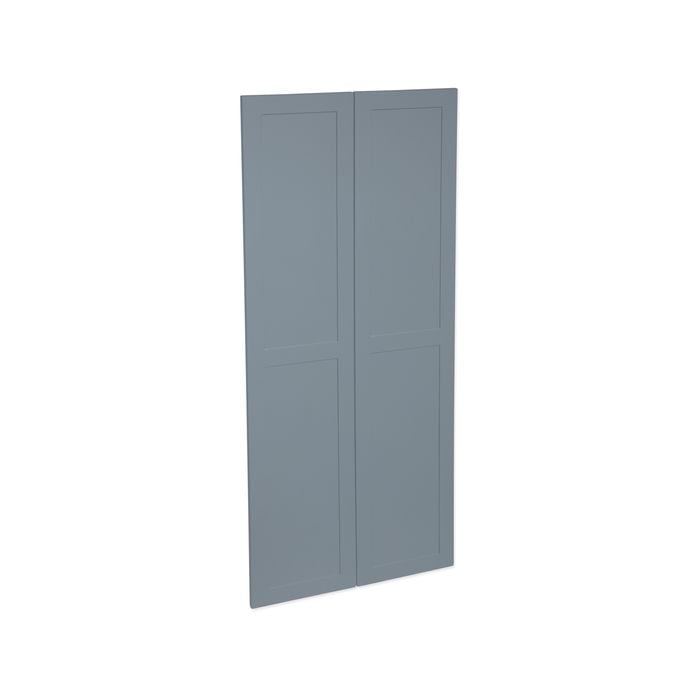 Kaboodle 900mm Danish Blue Alpine Pantry Doors - 2 Pack