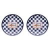 2pk Porto Cucina Porcelain Round Serving Platter 30cm Sardine