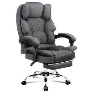 ALFORDSON Office Chair Fabric Grey
