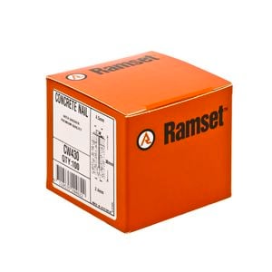 Ramset 2.4 x 30mm Concrete Nails With Washers - 100 Pack