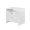 Genex Designs Alexandra Bedside Table White