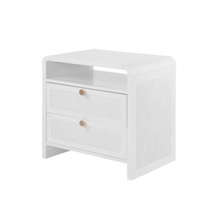 Genex Designs Alexandra Bedside Table White