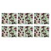 6pc Ashdene Trudy's Garden Silver Princess Dining Table Placemat 29x21.5cm