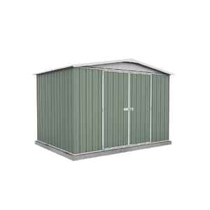 Absco Sheds 3.0 x 2.18 x 2.06m Pale Eucalypt Regent Double Door Garden Shed