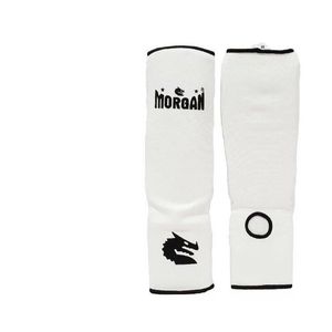Morgan Elastic Shin & Instep Protectors[white X-Large]