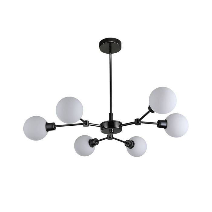 Lexi Lighting Grette 6 Lights Pendant Light - Opal Glass