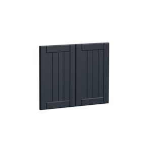 Kaboodle 600mm Poppy Seed Country Farmhouse Sink Doors - 2 Pack