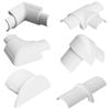DETA 16 x 8mm Cable Cover Accessory Kit - 13 Pack