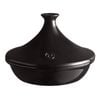 Emile Henry 2L/27cm Ceramic Tagine Cooking Pot w/ Lid Charcoal