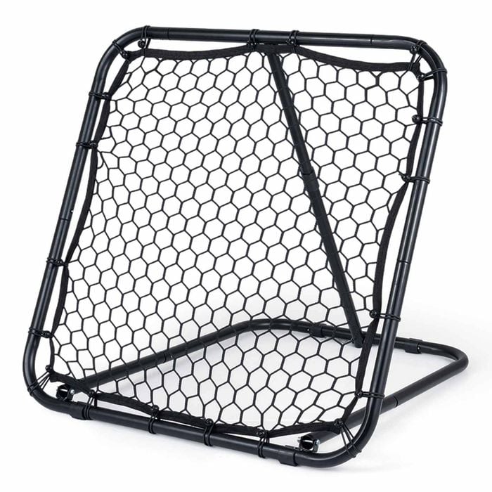 Costway 101x101cm Football Rebounder Kickback Rebound Net 7 Angle