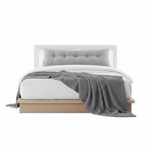 SOGA Home & Living Bundle – Grey Striped Flannel Throw & Silver Triangular Wedge Pillow