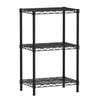 CARLA HOME 3-Tier Adjustable Metal Storage Shelves Wire Rack Organizer (45cm W x 40cm D x 103cm H)