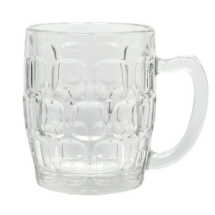 Ken Hands Handled Beer Mugs 36 Pack 285ml Glassware Barware Drinking Glasses