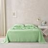 Natural Home 100% European Flax Linen Sheet Set Sage Super King Bed
