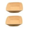 2PK Brunswick Bakers Square Rattan 20cm Bread Banneton Basket Sourdough Basket