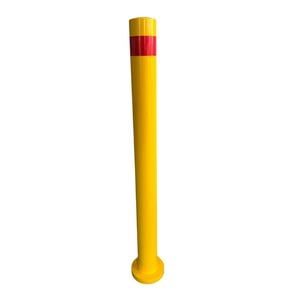 Builders Edge 900mm Lockable Removable Safety Bollard