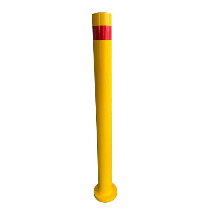 Builders Edge 900mm Lockable Removable Safety Bollard