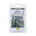 Otter Cottage Green® 3.2 x 0.8-4.8mm Multi-Grip Open Aluminium Blind Rivets - 100 Pack