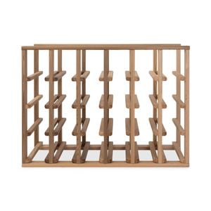 Cellar Smart 24 Bottle Wooden Wine Rack