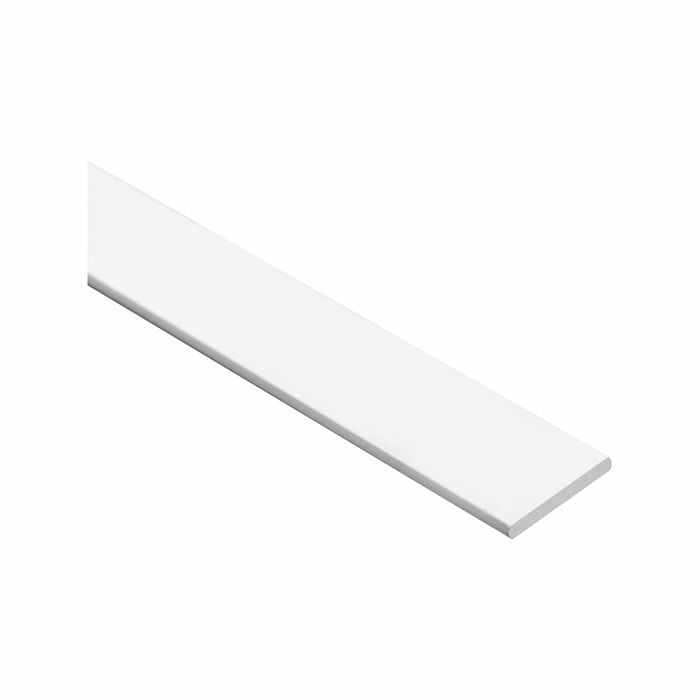 Rapid 25 x 3mm x 1m White Aluminium Flat Bar