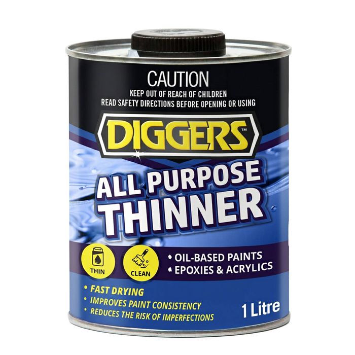 DIGGERS 1L All Purpose Thinner