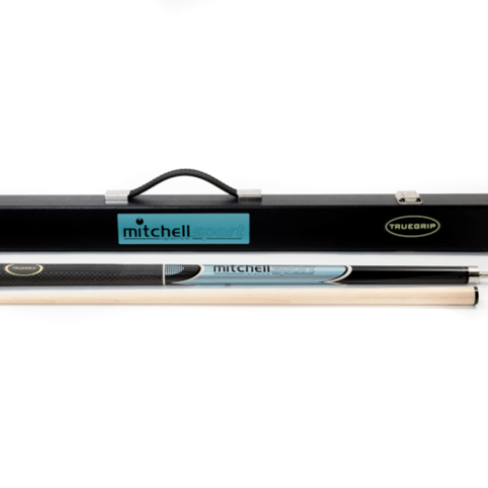 Mitchell Blue Pool Snooker Billiard Cue 2 piece 57 inch with Case