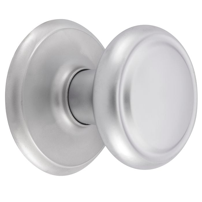 Gainsborough Classic Series Satin Chrome Diplomat Passage Knobset