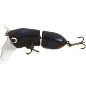 Taylor Made Wollaper Jointed 100mm Surface Walker Fishing Lure DP DP Purple