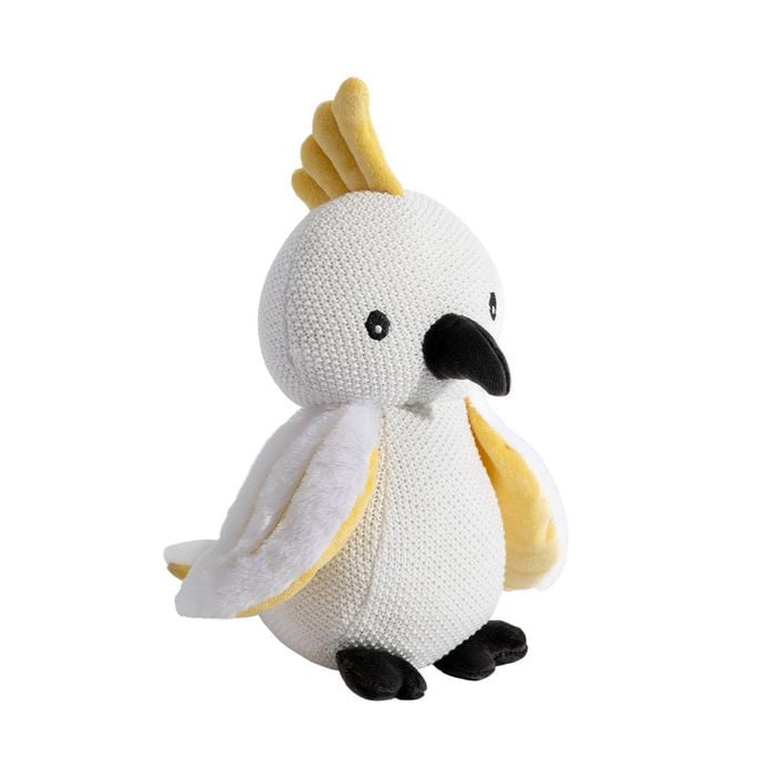Living Textiles Knitted Toy - Colin the Cockatoo