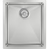 Abey 390 x 445mm Stainless Steel Piazza Single Square Bowl Sink