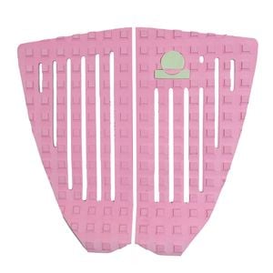 Summer Vibes 2-piece Surfboard Tail Pad / Deck Grip / Traction - Pink Mint