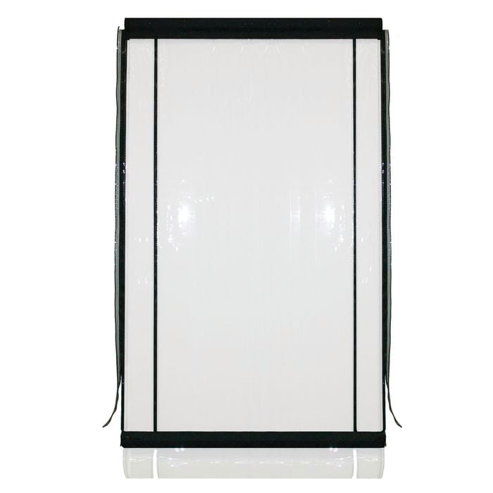 Marquee PVC Outdoor Cafe Blind - 2400mm x 2400mm Clear