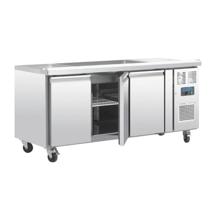 Polar 3 Door Saladette Counter - Ft283-a