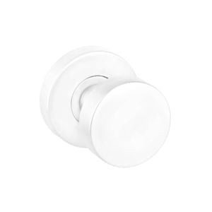 Delf Matte White Marbella Passage Knob Set